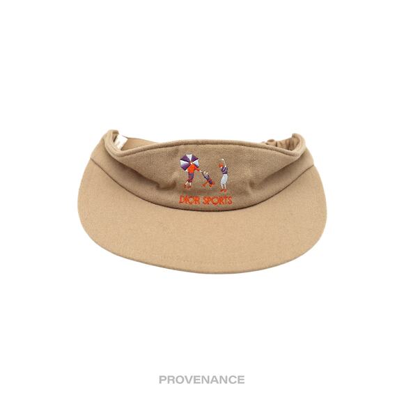? Dior Sports Golf Embroidered Visor - Sand main image 5